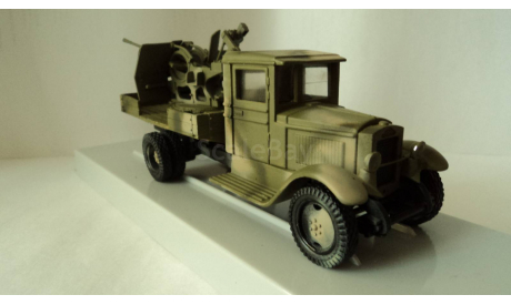 ЗиС-5 зенитка.Конверсия, масштабная модель, ЛОМО-АВМ, 1:43, 1/43