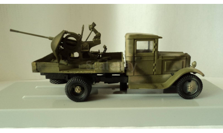 ЗиС-5 зенитка.Конверсия, масштабная модель, ЛОМО-АВМ, 1:43, 1/43