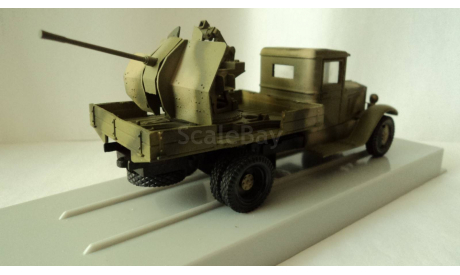 ЗиС-5 зенитка.Конверсия, масштабная модель, ЛОМО-АВМ, 1:43, 1/43