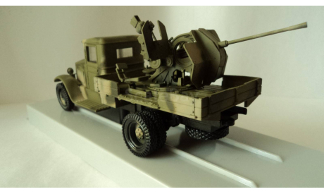 ЗиС-5 зенитка.Конверсия, масштабная модель, ЛОМО-АВМ, 1:43, 1/43