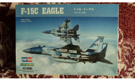 Hobby Boss ’F-15C Eagle Fighter’, сборные модели авиации, 1:72, 1/72