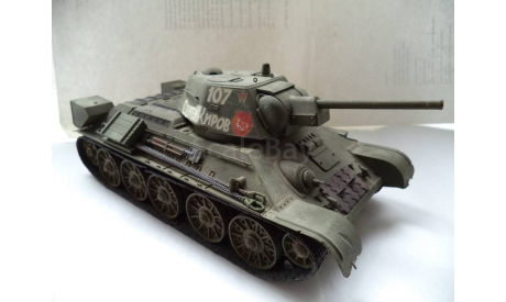 Т-34/76(Сергей Киров) «Звезда» 3686, сборные модели бронетехники, танков, бтт, scale35
