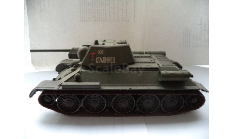 Т-34/76(107 Сталинец) «TAMIYA» 35059, сборные модели бронетехники, танков, бтт, 1:35, 1/35