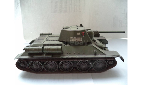 Т-34/76(107 Сталинец) «TAMIYA» 35059, сборные модели бронетехники, танков, бтт, 1:35, 1/35