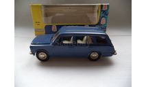 ВАЗ-2102 (Синий) СССР 92г. МИ, масштабная модель, Агат/Моссар/Тантал, 1:43, 1/43