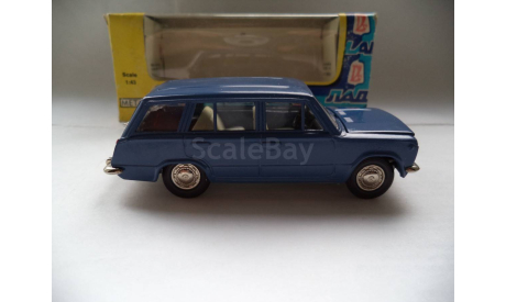 ВАЗ-2102 (Синий) СССР 92г. МИ, масштабная модель, Агат/Моссар/Тантал, 1:43, 1/43