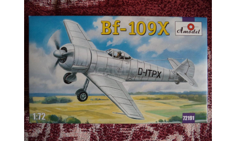 Amodel 72191 Bf-109X  1/72, сборные модели авиации, 1:72