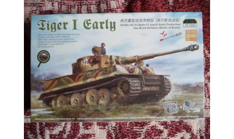 Border Model TK7203 Tiger Early of Das Reich, Kursk 1943 1/72, сборные модели авиации, 1:72