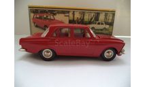 Москвич 412 (Красный) СССР, масштабная модель, Агат/Моссар/Тантал, scale43