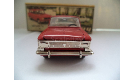 Москвич 412 (Красный) СССР, масштабная модель, Агат/Моссар/Тантал, scale43
