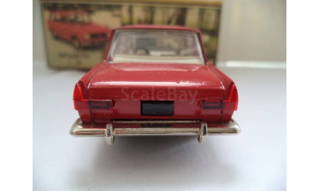 Москвич 412 (Красный) СССР, масштабная модель, Агат/Моссар/Тантал, scale43