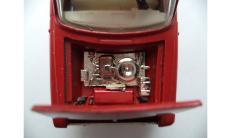 Москвич 412 (Красный) СССР, масштабная модель, Агат/Моссар/Тантал, scale43