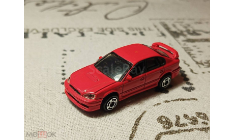 Subaru Legacy B4 RSK (1998) - Tomica Yujin - 1:87, масштабная модель, scale64
