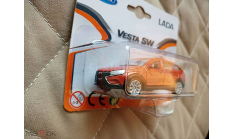 Lada Vesta SW Cross (2020) - Welly - 1:64, масштабная модель, scale64, ВАЗ