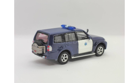 Mitsubishi Pajero IV Police (2015) - Tiny Toys - 1:64, масштабная модель, scale64