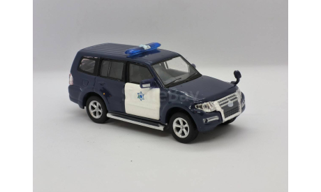 Mitsubishi Pajero IV Police (2015) - Tiny Toys - 1:64, масштабная модель, scale64