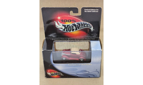 Ford Roadster Customized Hot Rod (1937) - Hot Wheels 100% - 1:64, масштабная модель, scale64