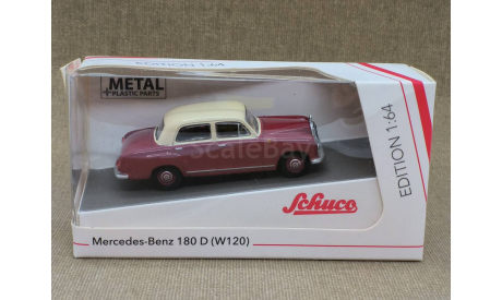Mercedes Benz 180D W120 (1953) - Schuco - 1:64, масштабная модель, scale64, Mercedes-Benz