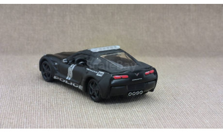 Chevrolet Corvette Stingray C7 Police (2014) - Maisto - 1:64, масштабная модель, scale64