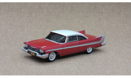 Plymouth Fury Cristine (1958) - Auto World - 1:64, масштабная модель, scale64