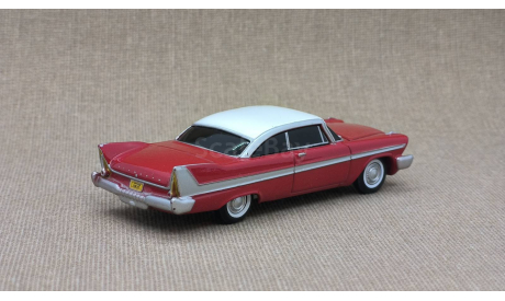 Plymouth Fury Cristine (1958) - Auto World - 1:64, масштабная модель, scale64