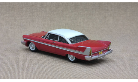 Plymouth Fury Cristine (1958) - Auto World - 1:64, масштабная модель, scale64