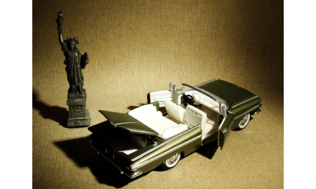 Chevrolet Impala Convertible (1959) - Road Champs - 1:43, масштабная модель, 1/43