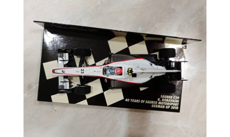 Formula 1 Sauber C29 K. Kobayashi 40 years of Sauber Motorsport German GP 2010, масштабная модель, Minichamps, scale43