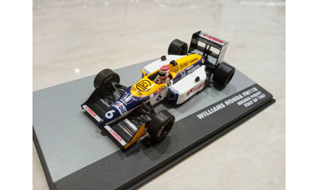 Formula 1 Williams Honda FW11B N. Piquet Italy GP 1987, масштабная модель, Altaya, 1:43, 1/43