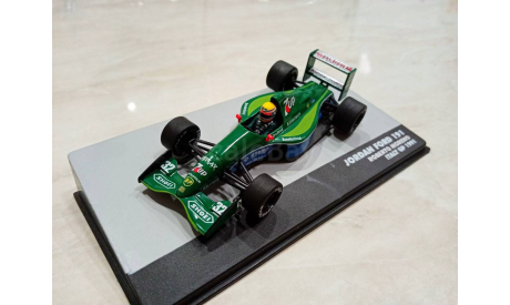 Formula 1 Jordan Ford 191 R. Moreno Italy GP 1991, масштабная модель, Altaya, 1:43, 1/43