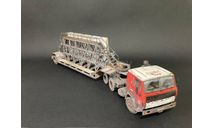 Камаз 54112 с п/п панелевозом НАМИ -790, масштабная модель, AVD Models, scale43