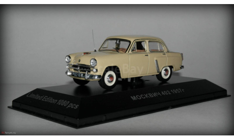 Москвич 402 «К Черному морю», масштабная модель, VMM/VVM, scale43