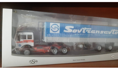 Mercedes-Benz NG2232 с полуприцепом Fruehauf Savoyarde, масштабная модель, Start Scale Models (SSM), scale43