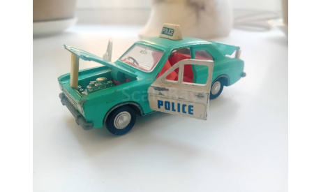 Ford Escort Police, масштабная модель, Dinky Toys, scale0