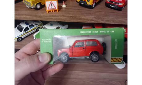 Нива на запчасти или под восстановление., масштабная модель, 1:43, 1/43