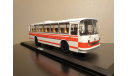 ЛАЗ 699 Р белый с красными полосами , масштабная модель, Classicbus, scale43