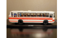 ЛАЗ 699 Р белый с красными полосами , масштабная модель, Classicbus, scale43