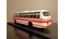 ЛАЗ 699 Р белый с красными полосами , масштабная модель, Classicbus, scale43