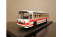 ЛАЗ 699 Р белый с красными полосами , масштабная модель, Classicbus, scale43