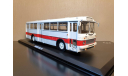 IKARUS 556 .10 белый с бордовой полосой Арт. 04013 CLASSICBUS, масштабная модель, 1:43, 1/43