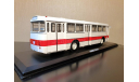 IKARUS 556 .10 белый с бордовой полосой Арт. 04013 CLASSICBUS, масштабная модель, 1:43, 1/43