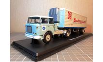 Skoda LIAZ 706 MTTN c полуприцепом Alka N12CH Sovtransavto Красный, масштабная модель, Škoda, Start Scale Models (SSM), 1:43, 1/43