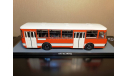 ЛИАЗ-677Э ЛИАЗ 677 Э Экспортный Ликинский автобус красный-белая полоса, масштабная модель, Classicbus, 1:43, 1/43
