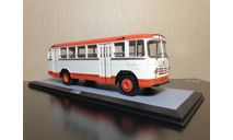 ЛиАЗ-158В красно-белый ClassicBus 04001D, масштабная модель, scale43