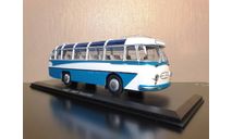ЛАЗ-697 Турист бело-бирюзовый 04009 CLASSICBUS, масштабная модель, 1:43, 1/43