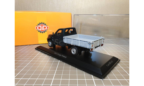 УАЗ 23602 Карго Патриот Зеленый DIP  231638, масштабная модель, DiP Models, 1:43, 1/43