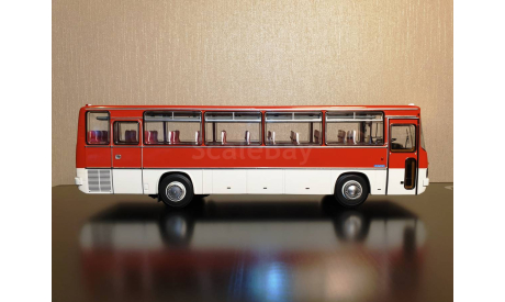 IKARUS 256.54 Икарус Красно-Белый с ГРЗ Арт. 04017E DEMPRICE АУКЦИОН НА ТРИ ДНЯ!!!, масштабная модель, scale43