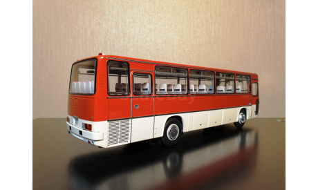 IKARUS 256.54 Икарус Красно-Белый с ГРЗ Арт. 04017E DEMPRICE АУКЦИОН С РУБЛЯ!!!, масштабная модель, scale43