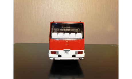 IKARUS 256.54 Икарус Красно-Белый с ГРЗ Арт. 04017E DEMPRICE АУКЦИОН НА ТРИ ДНЯ!!!, масштабная модель, scale43
