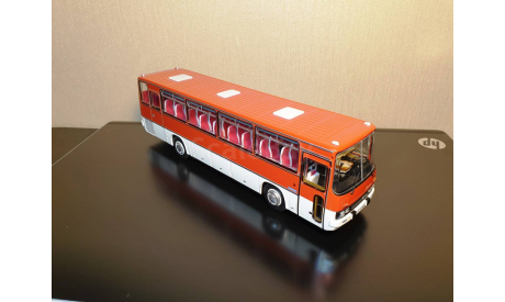 IKARUS 256.54 Икарус Красно-Белый с ГРЗ Арт. 04017E DEMPRICE, масштабная модель, scale43